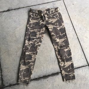 Camo jeans by Zara